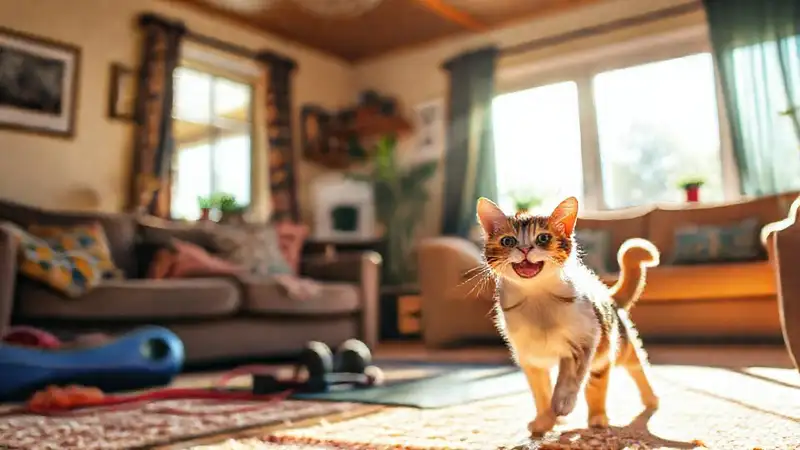 Un salón cálido y alegre